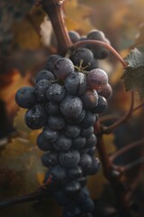 Mystic photo of Merlot on the vine