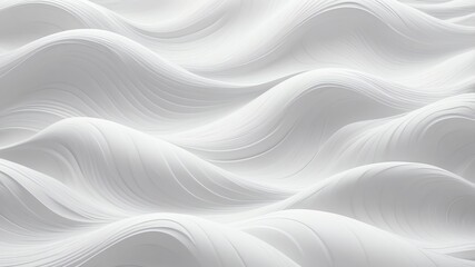 Fototapeta premium white waves pattern abstract background design