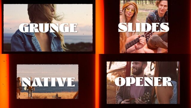 Grunge Slideshow Opener