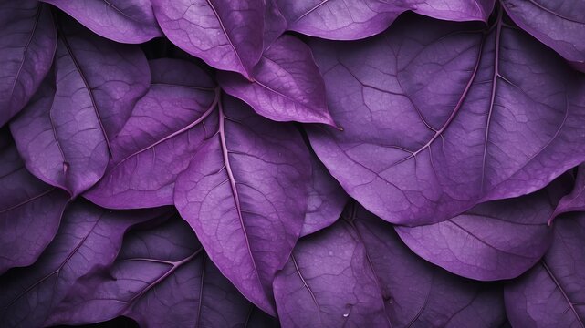 purple leaf veins abstract background design