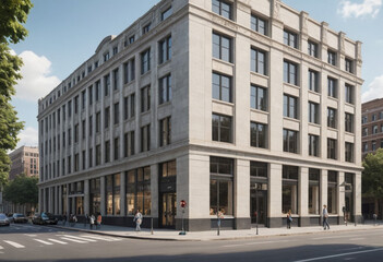  A photorealistic image of a building that doesnt exist, defying the laws of physics. 