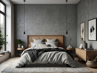 Urban Contemporary Bedroom Design with a Modern Scandinavian Flair