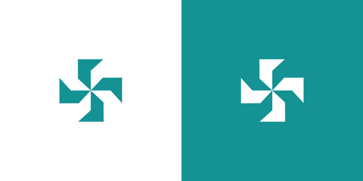The Croos Medical logo design is unique and modern