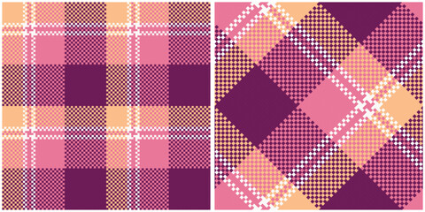 Scottish Tartan Pattern. Abstract Check Plaid Pattern Traditional Scottish Woven Fabric. Lumberjack Shirt Flannel Textile. Pattern Tile Swatch Included.