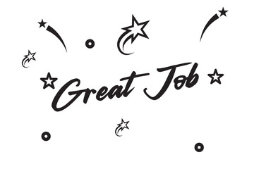 All the best card. Beautiful greeting banner poster calligraphy inscription black text Word gold ribbon. Hand drawn design elements. Handwritten modern brush lettering white background isolated vector