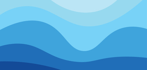ocean wave pattern vector abstract background
