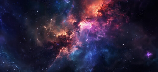 Fototapeta premium space galaxy nebula background