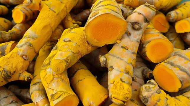 Turmeric (Curcuma longa) possesses significant health benefits and is commonly used as a versatile spice. 