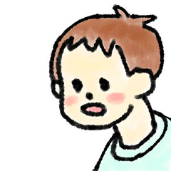 おとこのこ　ぽかん