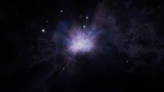 Supernova explosion seamless loop