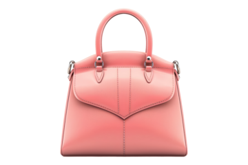 womens handbag isolated on transparent background