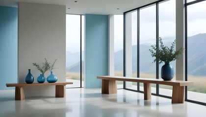 Photo interior modern design room 3d illustration