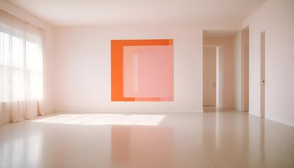 Photo interior modern design room 3d illustration