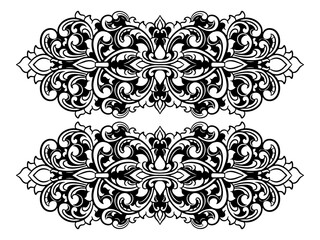 Vector classic vintage ornament frame