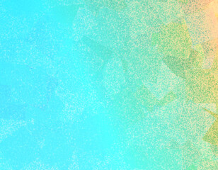 水のイメージ、抽象画。水色、質感のあるテクスチャ。ノイズ効果。ポストカード、サムネイル、バナー、ポスター、グリーティングカード、メッセジカード、パネルなどに。