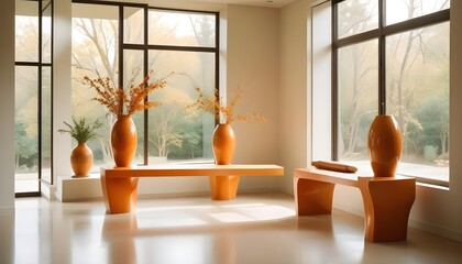 Photo interior modern design room 3d illustration