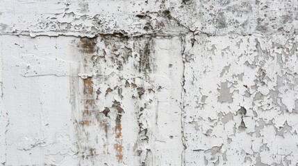 Grunge White Wall Texture.