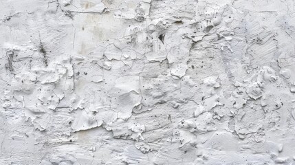 Obraz premium Cracked White Wall Texture.