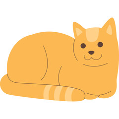 Cute Cat Illustration