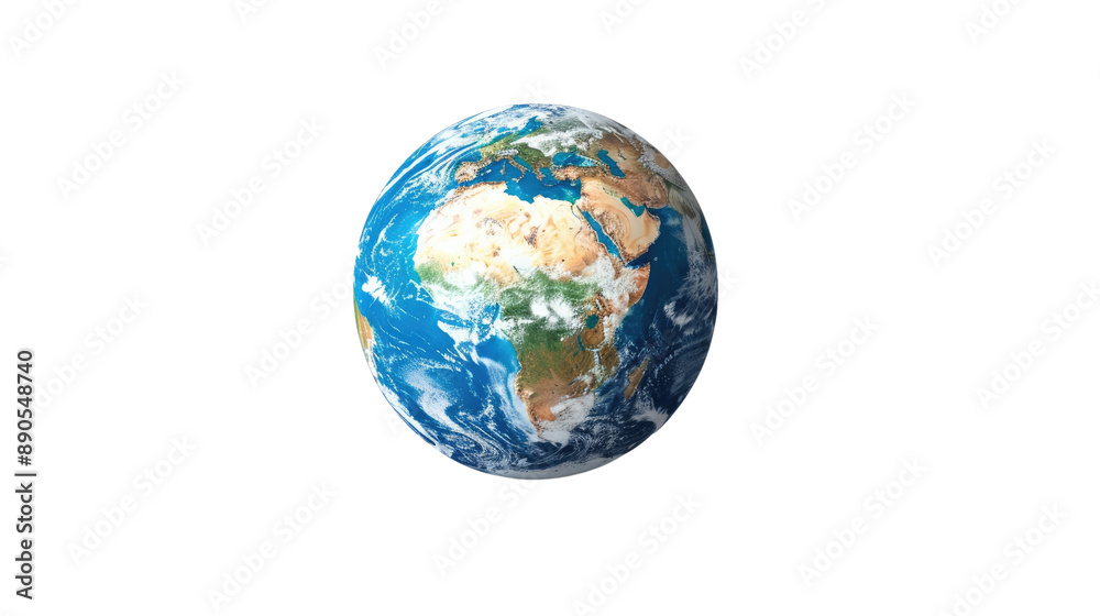 Wall mural Globe transparent background