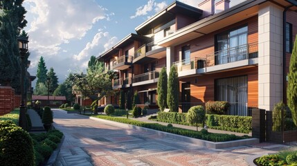 Plant Building Cloud Daytime Sky Window Condominium Neighbourhood Tree Facade House Landscape City