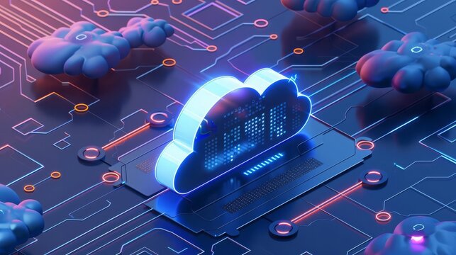 CloudStrike Cloud Security infrastructure with security layers and protection shields