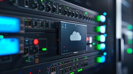 Obraz premium CloudStrike Network Security Intrusion Prevention Systems IPS IPS interface displaying blocked intrusion attempts