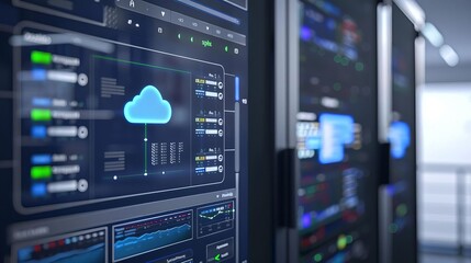 Obraz premium CloudStrike Cloud Security Advanced Threat Protection Advanced threat protection tools displaying intercepted threats