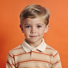 portrait of a little child. portrait of a boy. Smiling baby for photo album. Handsome little boy in front for advertising.