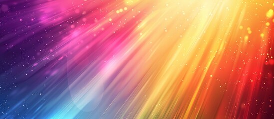Obraz premium Abstract Colorful Light Rays Background