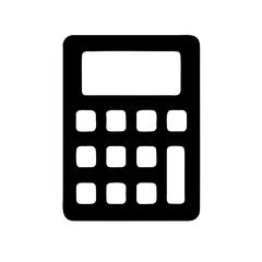 Modern style vector of calculator icon 