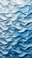 Obraz premium Abstract Blue Wave Pattern Background