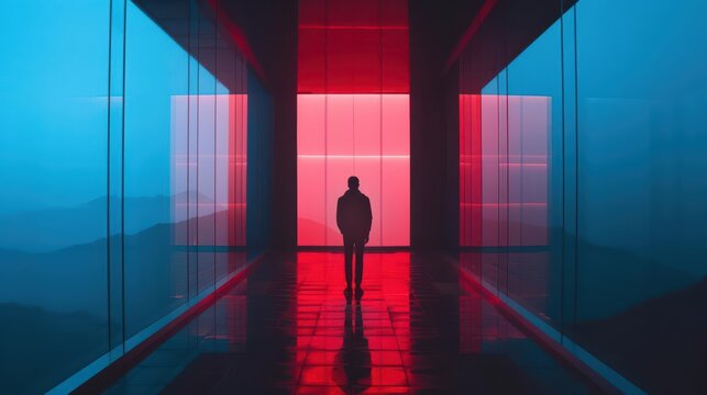 An ultramodern, supernatural scene depicts methods to foster creativity, with copy space for personalized approaches to team dynamics