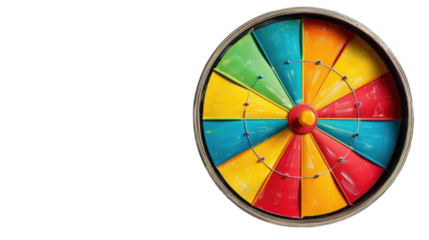 Wheel of fortune transparent background
