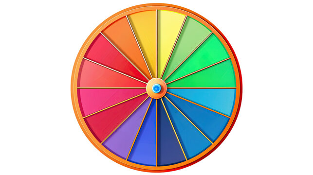 Wheel of fortune transparent background