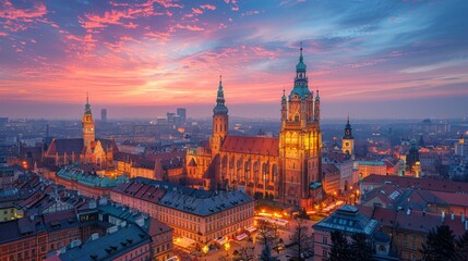 Fototapeta premium Krakow Live Festival Poland.