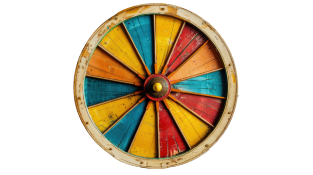 Wheel of fortune transparent background