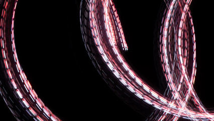 Digital Wallpaper Gaming Streaming Background Futuristic Abstract Neon Overlay Effect