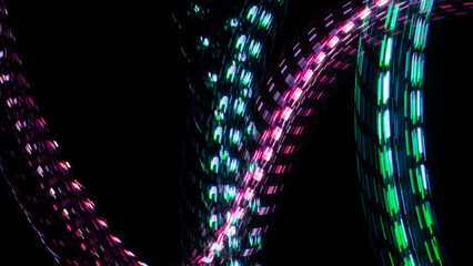 Digital Wallpaper Dark Gaming Background Futuristic Abstract Neon Glow Overlay 