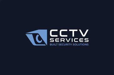 security service logo design premium vector