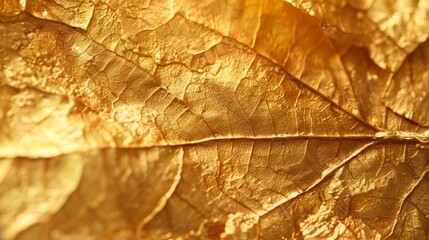Obraz premium Golden Leaf Texture.