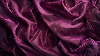 Plush Purple Velvet Fabric Texture, High-Resolution Close-Up, Elegant and Soft Material Pattern for Luxurious Upholstery and Interior Design Use