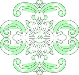 Sketch illustration silhouette vector drawing detail design engraving ornate floral ornament classic vintage ethnic traditional 