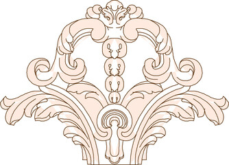 Sketch illustration silhouette vector drawing detail design engraving ornate ornament floral logo symbol icon old classic vintage ethnic traditional