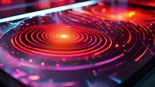 An interactive panel demonstrating the concept of gravity waves and how they are detected.