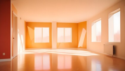 Photo interior modern design room 3d illustration