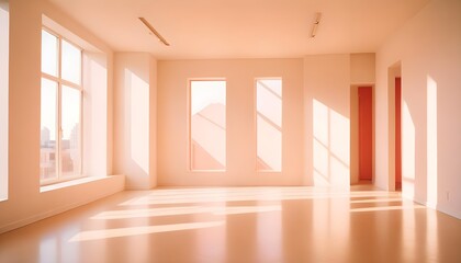 Photo interior modern design room 3d illustration