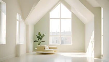 Photo interior modern design room 3d illustration