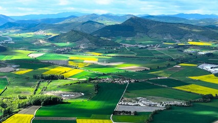 single, panorama, landscape, mountain, valley