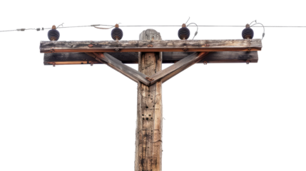 Electric pole transparent background